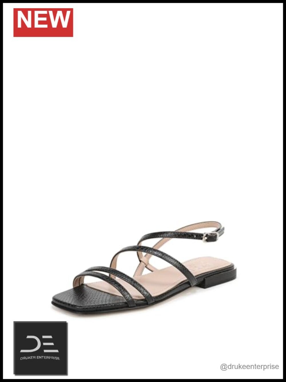 Naturalizer Nillie Sandals Slide Flats Women's Comfort Adjustable Strap